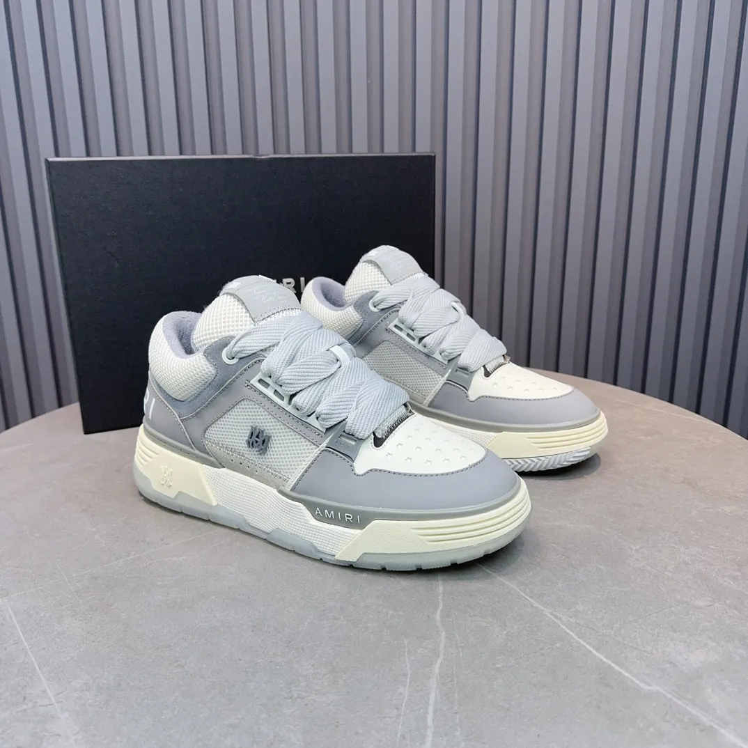 Men's shoes 💰660💰 AMIRI AMIRI trendy brand hot sale 🔥 Available all year round, couples 💑 Official website synchronization Imported fabrics 1⃣️ vs 1⃣️ replica, original factory special original sole, 35-45 (45. non-refundable)